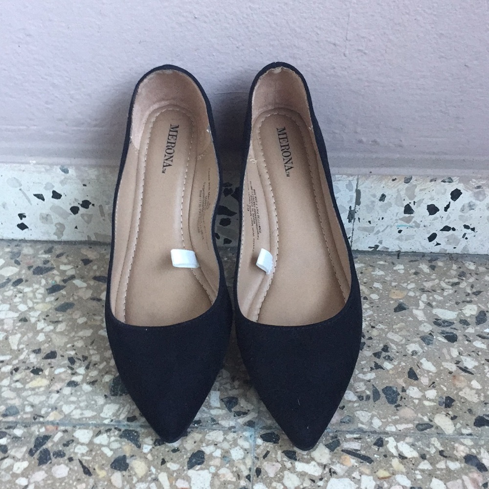Merona  Flat Shoes Black Size 6.5